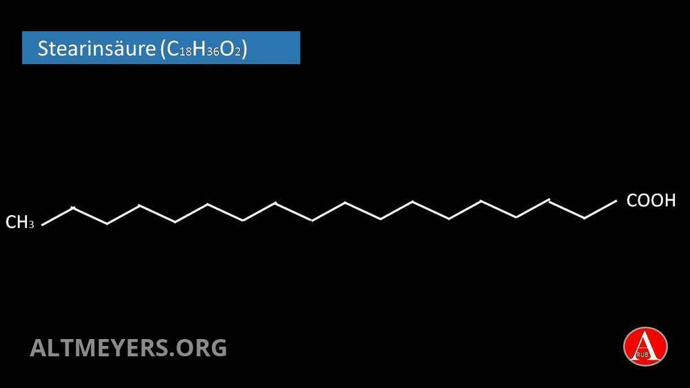 Stearic Acid, C18H36O2